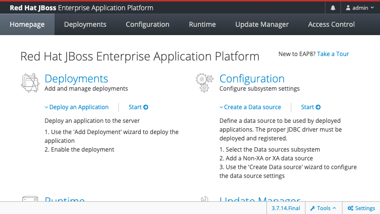 JBoss EAP Management Console